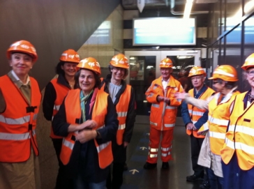 Besichtigung SBB Baustelle Zürich HB Juni 2013 (1)